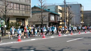 北山通りにて